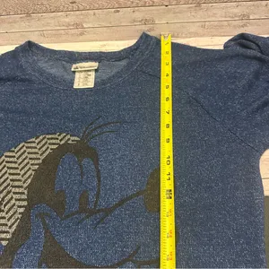 Disney Parks Women’s Pluto Blue Knit Top size M thumbnail 5
