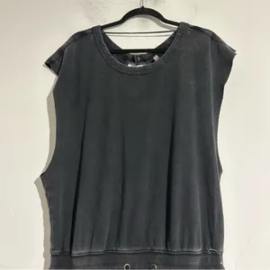 Free People Movement Throw and Go Onesie Jumpsuit Black Small Loungewear Casual thumbnail 7