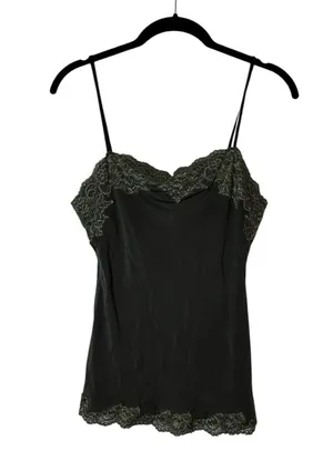 Vintage The Limited Cami Tank Top Lace Y2K Fairy Whimsy Self Bra Size Small thumbnail 1