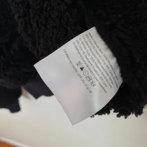 Lululemon Textured Fleece 1/2‎ Zip Black size 4 sherpa hooded thumbnail 8