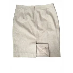 J.Crew‎ Women Wool Blend Pencil Skirt Champagne size 6 thumbnail 2