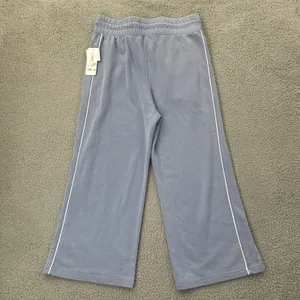NWT Yogalicious Lux Easy Of Mind Sweatpants Wide Leg Blue Athleisure Women's XL thumbnail 2