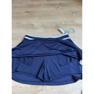 NWT PGA TOUR womens golf skort blue white UPF50 tennis outdoors flowy size M thumbnail 9