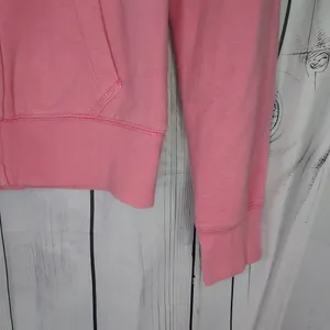 Aero Pink Y2K Coquette Loungewear Zip-Up Hoodie thumbnail 4