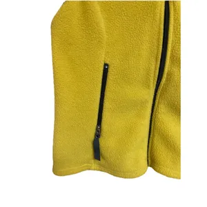 Patagonia Synchilla Vest Full Zip Fleece Vintage Y2K Bright Yellow Sz Md thumbnail 4