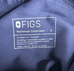 Navy FIGS Scrub Pants thumbnail 3
