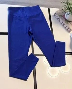 MAXED Elite High-Performance Electric Blue Leggings - Long Tall Version thumbnail 1