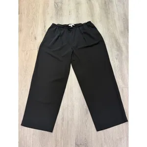 Kasper Plus Size 2X Black Pull-On Pants Stretch Wide Leg Career Trousers thumbnail 2