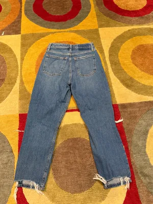 Abercrombie & Fitch Curve Love The Mom High Rise Jeans Size 24 / 00 SHORT Length thumbnail 4