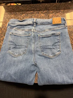 American Eagle Low Rise Flare Size 4 Short thumbnail 7
