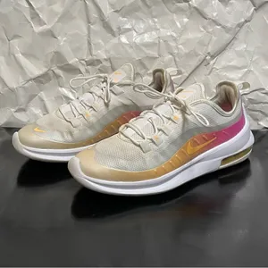 Nike Air Max Axis White / Pink Women's Running Shoes Size 8.5M thumbnail 3