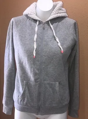 Cotton on gray hoodie thumbnail 1