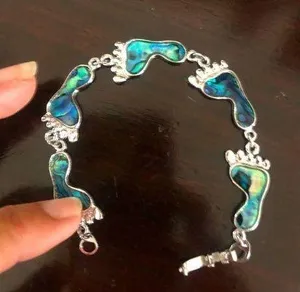 gorgeous turquoise silver bracelet thumbnail 1