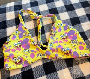 reversible Moana Bikini SpongeBob Top thumbnail 1