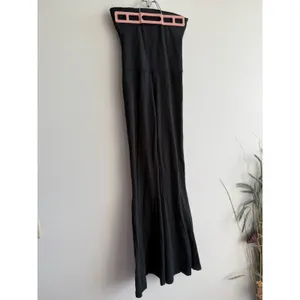 OFFLINE by Aerie OG Foldover‎ Super Flare Leggings Black High Rise XS 2581 thumbnail 3