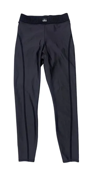 Alo Airlift High Waist 7/8 Line Up Leggings Black thumbnail 1