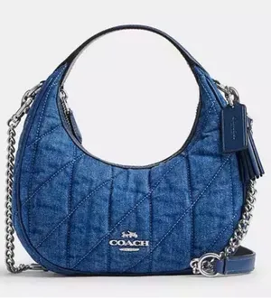 Coach Carmen Denim Quilted Mini Bag thumbnail 1