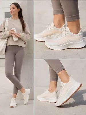 Lululemon CrossCity Sneaker Women’s Size 9 Cream Ivory Walking Shoes EU 41 thumbnail 2