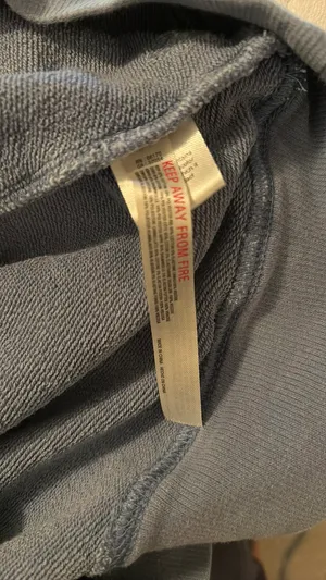 Free People Movement Light Blue Cropped Quarter Zip thumbnail 5