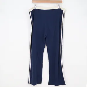 Willow Wear Track Pants Womens XL Navy Blue Side Stripe Vintage Good thumbnail 5