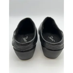 EASY‎ STREET Comfort Wave Mules Women 8.5 M Black Croc Trim Slip On Clogs 4047 thumbnail 9