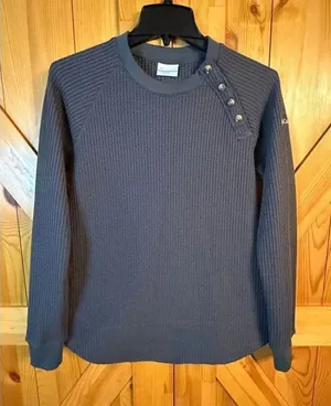 Columbia Women's Chillin Sweater Size Small Gray (6667) thumbnail 1
