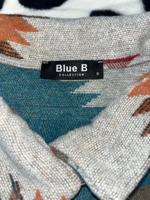 Women’s Blue B Aztec Jacket thumbnail 4