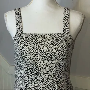 American Eagle leopard print mini dress grunge goth animal print S thumbnail 3