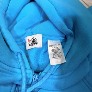 Disney Zip Up Hoodie XL Blue 2024 Walt Disney World Character Graphic Sweatshirt thumbnail 4