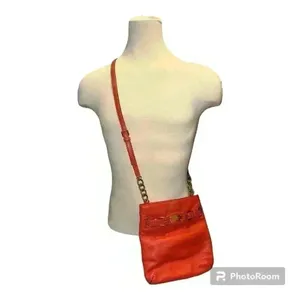Michael‎ Kors Hamilton Tangerine Crossbody Purse thumbnail 2