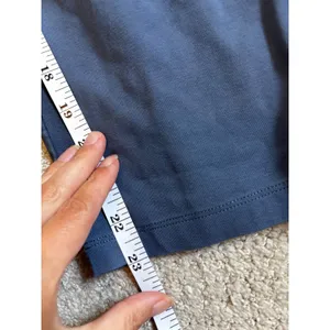 L.L. Bean Knit Pants M Blue Relaxed Straight Leg Elastic Waist Pockets thumbnail 5