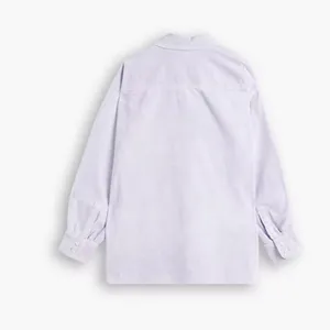 Nwt Levi'S - Jovi Relaxed Shirt In Purple Garment Dye thumbnail 8