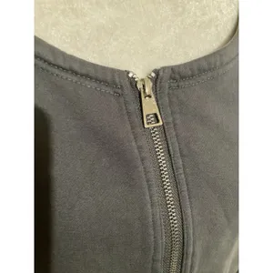 Good American Essentails Gray Half Zip Cropped Womens Sweatshirt 2(M) thumbnail 3