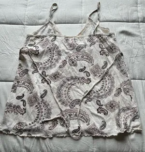 baby dolls style tank top White Size XL thumbnail 4