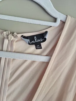 Lulus Dearly Loved Cream Flutter Sleeve Maxi Dress Size M thumbnail 7