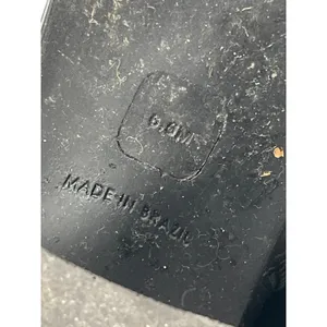 Steve Madden Fanatik Womens Black Leather Square Toe Zip Up Knee High Boots 6.5 thumbnail 5
