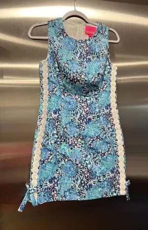 Lilly Pulitzer Mila Stretch‎ Shift Dress size 2 thumbnail 1