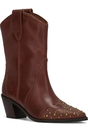 Frye Sara Studded Wingtip Western Boot 6.5 thumbnail 1