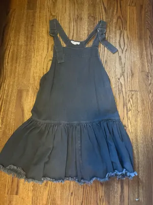 ee:some Frayed Denim Dress thumbnail 1