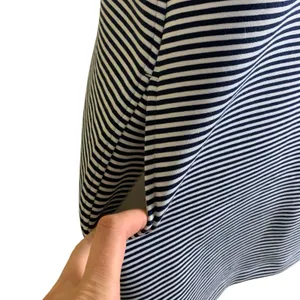 Abercrombie YPB Navy White Striped‎ Athletic Tank Dress XS Sport Casual thumbnail 2