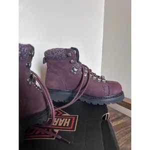 Harley-Davidson Akers Burgundy Leather Hiking‎ Boots D84550 Womens Size 5 Boxed thumbnail 7