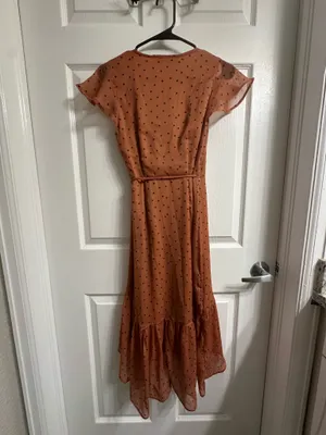 Abercrombie Orange Dress thumbnail 2