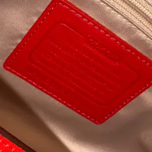 Pristine COACH Ashley Red Leather Hobo Bag F20114 | Y2K Convertible Crossbody thumbnail 3