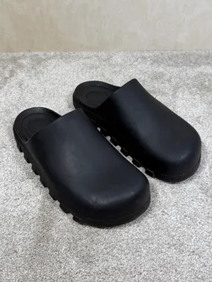 FP Movement Women’s Halftime Slip On Shoes Clog Round Toe Chunky in Black 11/12 thumbnail 4