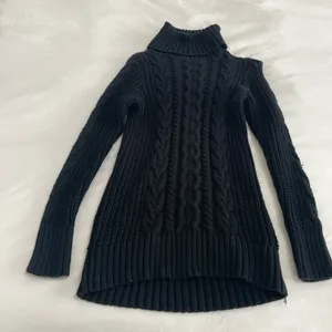 Gap Black Long Sleeve Sweater Dress thumbnail 3