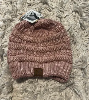 C.C. Pink Beanie thumbnail 1