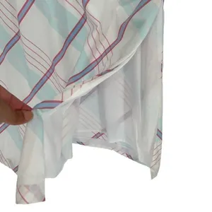 Petit Peony Kate Caftan Women's Plaid Collared Sleeveless Dress Multicolor Large thumbnail 5