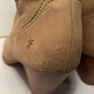 Frye Womens Reina Ash Leather Western Pointed Toe Booties Ankle Boots Size 8.5 thumbnail 5