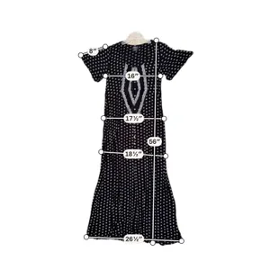 O'Neill Cynthia Vincent Camara Caftan Embroidered Boho Festival Maxi Dress S thumbnail 6