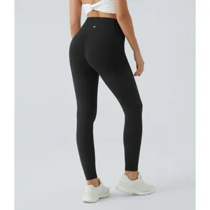 Halara UltraSculpt High Waisted Tummy Control Pocket Leggings Black XS 7/8 thumbnail 2